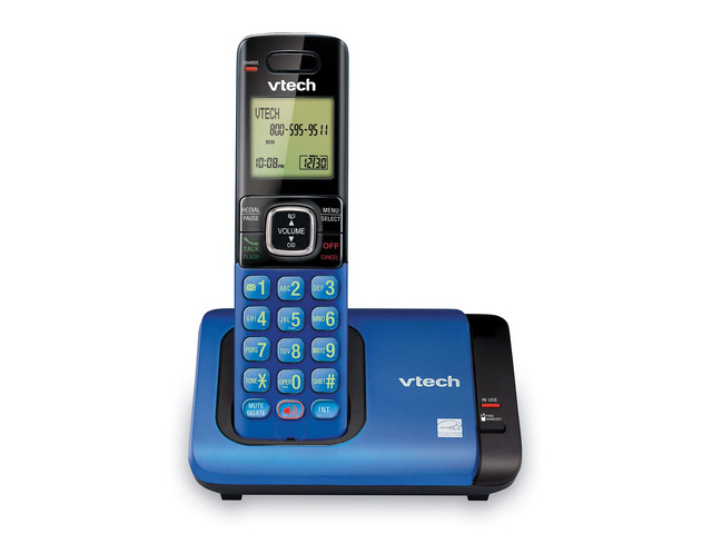 CS6719-15 DECT 6.0 Phone with Caller ID/Call Waiting, 1 Cordless Handset, Blue