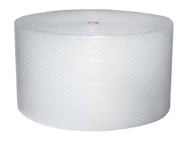 Small Bubble 350 ft 12 Inch Width Bubble Cushioning Rolls, Perforated Every 12' for Packaging, Shipping, Mailing Made In USA