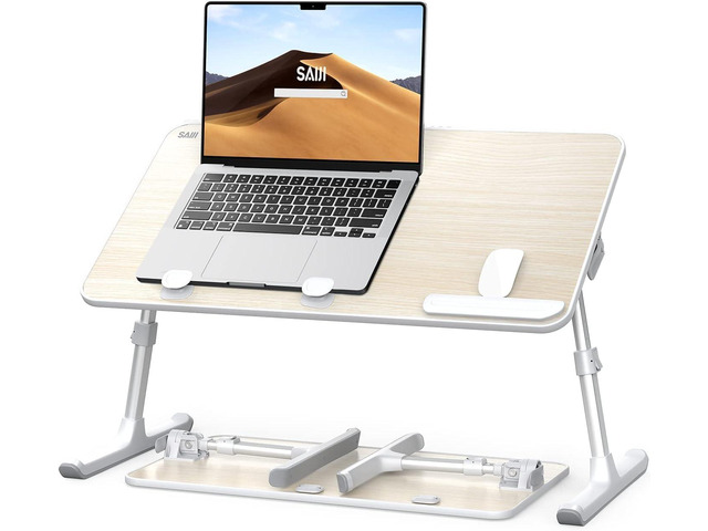 Laptop Desk for Bed, Lap Desks Bed Trays for Eating Writing for Eating Writing, Adjustable Computer Laptop Stand, Foldable Lap Table in Sofa and...