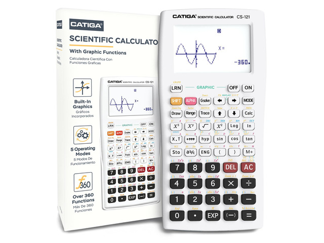 Scientific Calculators with Graphic Functions, Graphing Calculators with Multiple Modes, Scientific Calculators for Students, High School or...