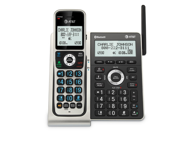 BL3107 DECT 6.0 Cordless Phone with Bluetooth Connect to Cell, Smart Call Blocker, Digital Answering System, Extended Range, Big Buttons, 1 Handset...