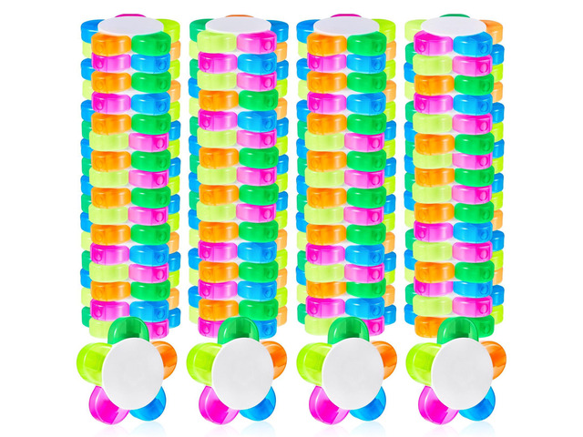 140 Pieces Petals Highlighters Assorted Colors 5 in 1, Back to School Flower Shape Watercolor Fluorescent Pens, for Office School Stationery...