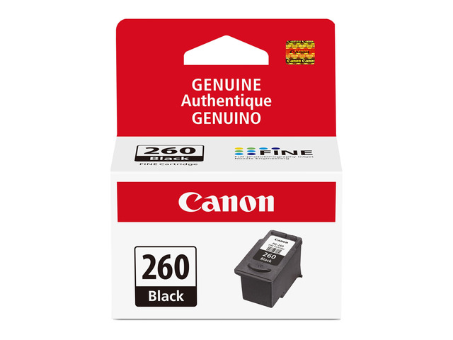 PG-260 Genuine Black Ink Cartridge, Compatible with TS5320/6420/6420a,TR7020/7020a