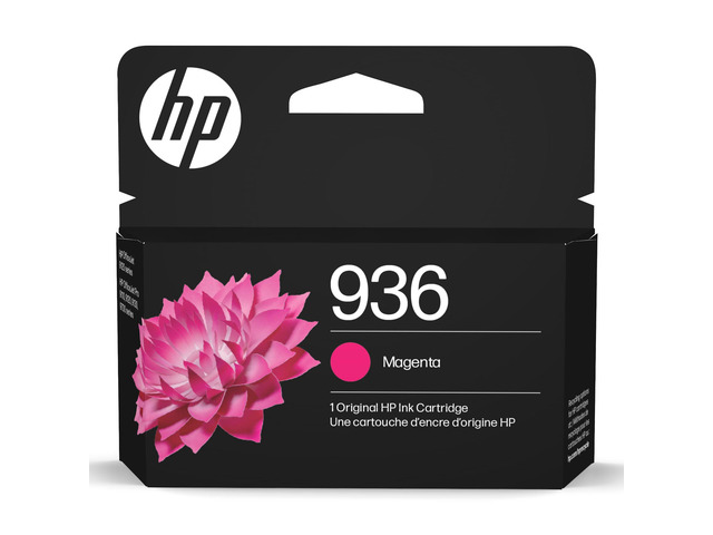 936 Magenta Ink Cartridge Works with OfficeJet 9120, Pro 9110, 9120, 9130, Wide Format 9730 Eligible for Instant Ink 4S6V0LN