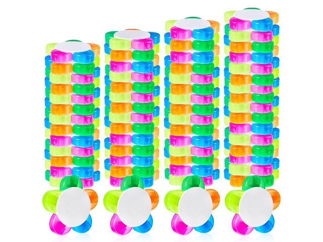 120 Pieces Petals Highlighters Assorted Colors 5 in 1, Back to School Flower Shape Watercolor Fluorescent Pens, for Office School Stationery...