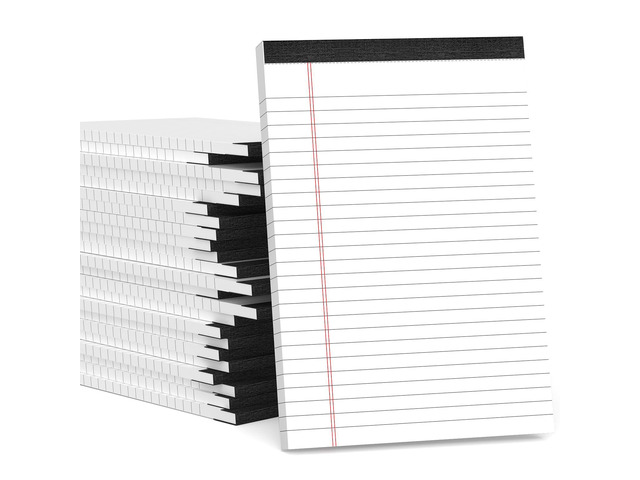 24pcs Small Legal Pads 5x8 White Note Pads 5x8 College Ruled Paper Tablets Notepads 5x8 Narrow Ruled Paper Pads Legal Pad 5 x 8 White Small Notepad...