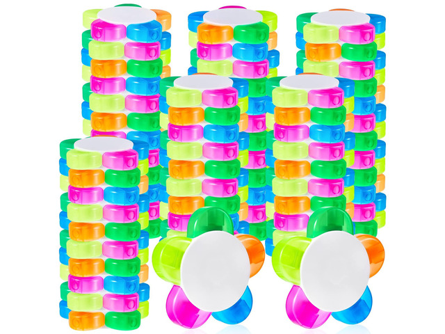 100 Pieces Petals Highlighters Assorted Colors 5 in 1, Back to School Flower Shape Watercolor Fluorescent Pens, for Office School Stationery...