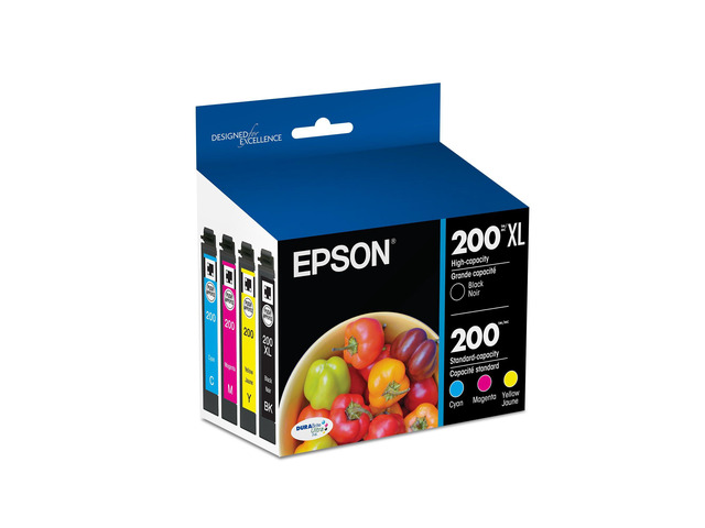 T200XL-BCS DURA Ultra High Capacity Genuine Ink Cartridge Black and Color Combo Pack