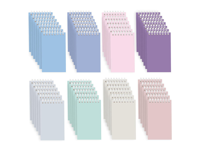 Mini Notebooks Bulk,3x5 Pocket Spiral Notepads With Lined Pages 48 Pcs Small Notebook for Work,Nursing School Essentials,School & Office...