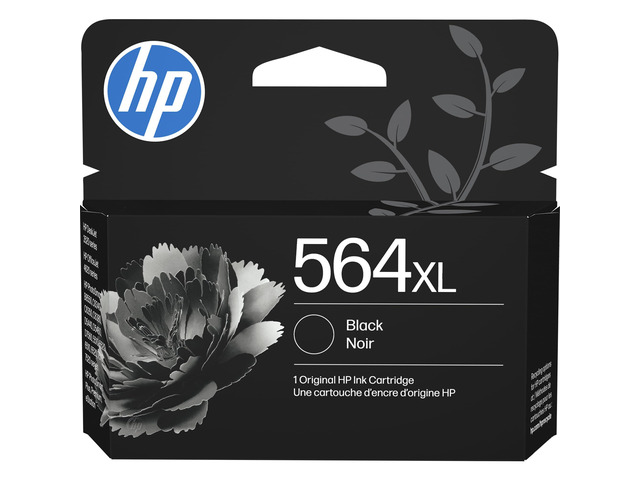 564XL Black High-Yield Ink Works with DeskJet 3500; OfficeJet 4620; PhotoSmart B8550, C6300, D5400, D7560, 5510, 5520, 6510, 6520, 7510, 7520,...