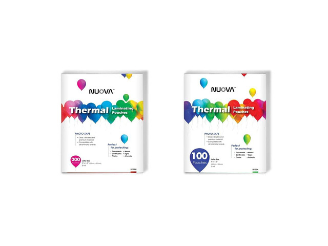 Premium Thermal Laminating Pouches, 9' x 11.5' Letter Size, 3 mil, 300 Pack (LP300H)
