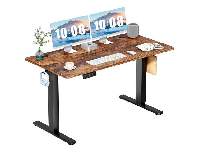 55 Inch Electric Standing Desk, Memory Adjustable Home Office Desk Sit Stand Up Desk for Work Home Office,Adjustable Desk, Rising Computer Table...
