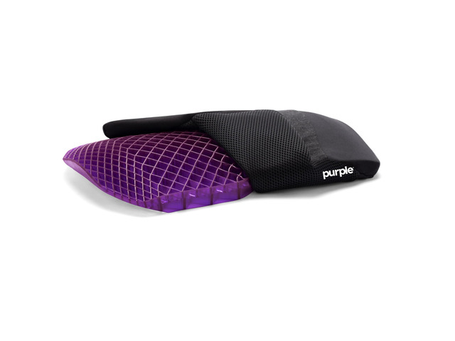 Back Cushion, Lumbar Support Pillow for Office Chair, Car Seat GelFlex Grid Molded to Your Lower Back, Adjustable Strap - Pressure-Reducing,...