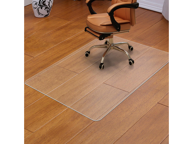 Clear Chair Mat for Hardwood Floor, 36'x48' Heavy Duty, Transparent, Desk Chair Mat for Office Chair, Wood/Tile Protection