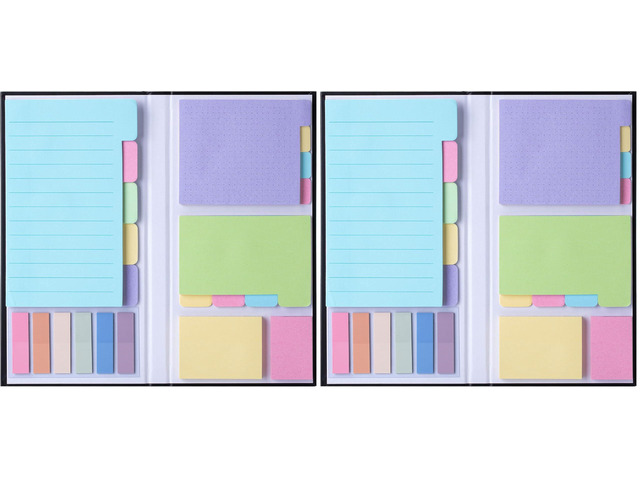 Sticky Notes Set, 820 Pack, Ruled