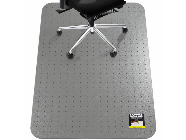 Office Chair Mat for Carpet, Gray Heavy Duty Computer Chair Mat 36''x48'', Under Desk Protector Carpeted Floors Mat, Easy Chair Movement,Ship Flat,...