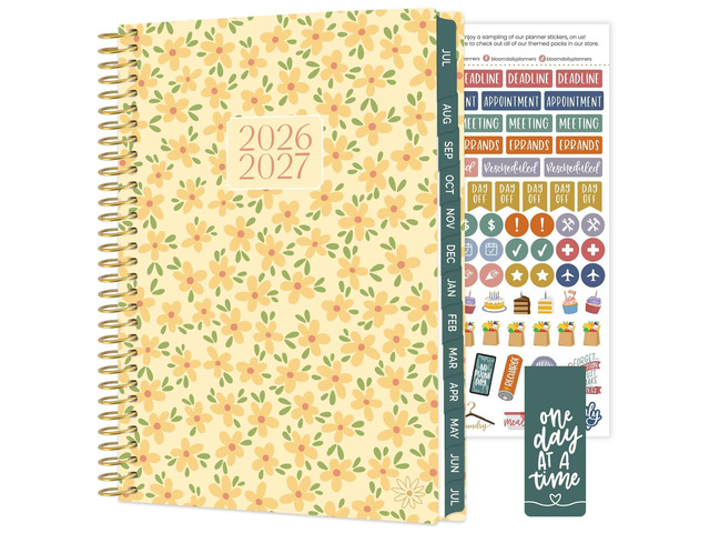 2026-2027 Planner - Softcover Academic Year (July 2026 - July 2027) Monthly & Weekly Soft Cover Planner for Women - 13 Month Agenda Book with...