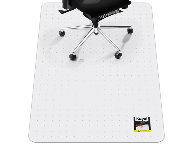 Office Chair Mat for Carpet, Clear Heavy Duty Computer Chair Mat 32''x55'', Under Desk Protector Carpeted Floors Mat, Easy Chair Movement,Ship Flat