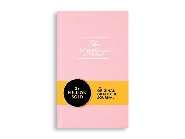 The Five Minute Journal - Daily Gratitude Journal for Happiness, Mindfulness, and Reflection - Undated Life Planner