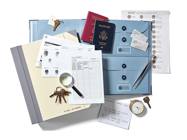 2025 Edition in Case Go Missing Binder Viral TikTok Folio for True-Crime Fans to Record Personal Info, Estate Planning & Emergency Preparation