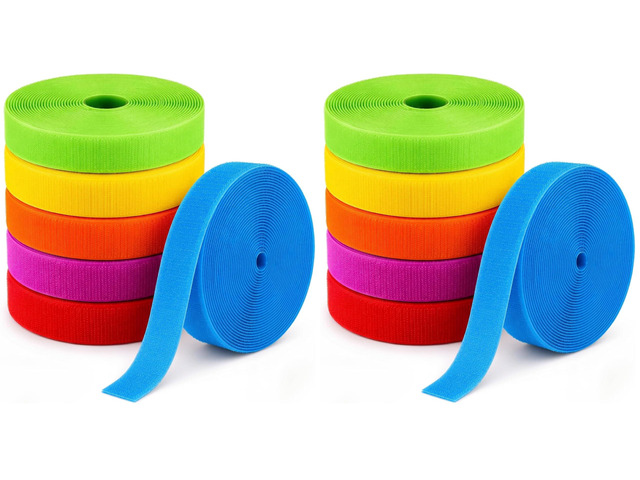 6 Rolls Carpet Marker Strips Forclassroom, 25 ft x 1 Inch, Colorful Nylon Carpet Tape for Classroom, 150 ft Floor Tape Marking, Classroom Must...