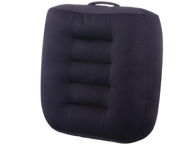 Large Seat Cushion, Extra Thick Booster 20x20x6 inchs, Black Seat Cushions for Office Chairs Long Sitting Office Workers, Car Drivers, Relieves...