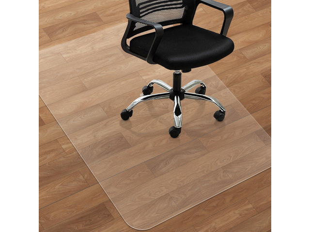 Office Chair Mat for Hard Wood Floors - 30'x48' Heavy Duty Anti-Slip Hardwood Floor Protector Rug - Easy Clean