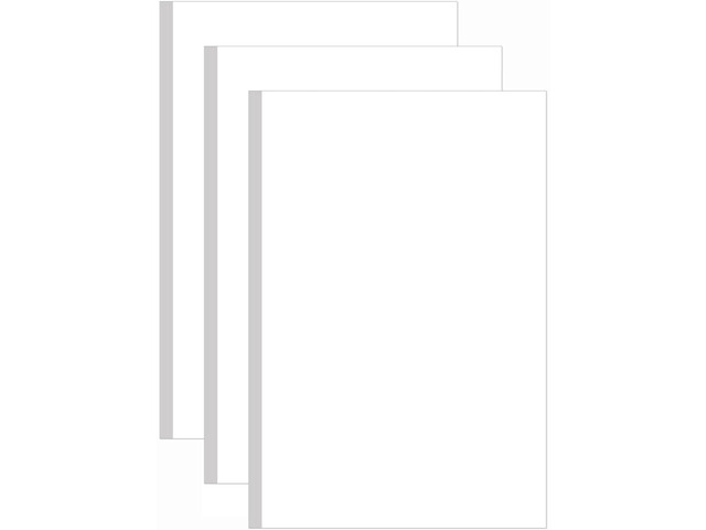 (3-Pack) 11' x 17' Blank Print Paper, 135Sheets/270Pages Blank Loose-Leaf Paper, Ledger Size Printing in Office, 100gsm Blank Paper