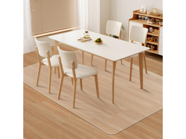 Clear Chair Mat, Hard Floor Use, 4.75'×7' Desk Chair Mat Transparent Office Home Floor Protector mat Chairmats (57' X 84' Rectangle)