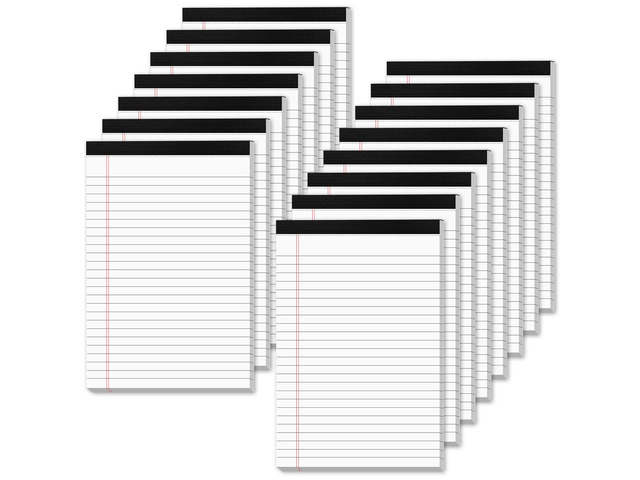 White Legal Pads 5x8 Small Note Pads 5x8 College Ruled Paper Tablets 15 Pcs 15 Pack Writing Pads 5x8 Paper Pads Note Pads 5x8 Notebook Paper Lined...