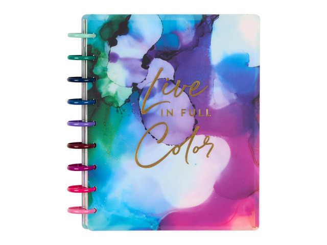 Happy Planner Disc-Bound Planner July 2026June 2027, Classic Size Includes 3 extra months and 2 sticker sheets, 7' x 9.25', Horizontal Layout, Live...