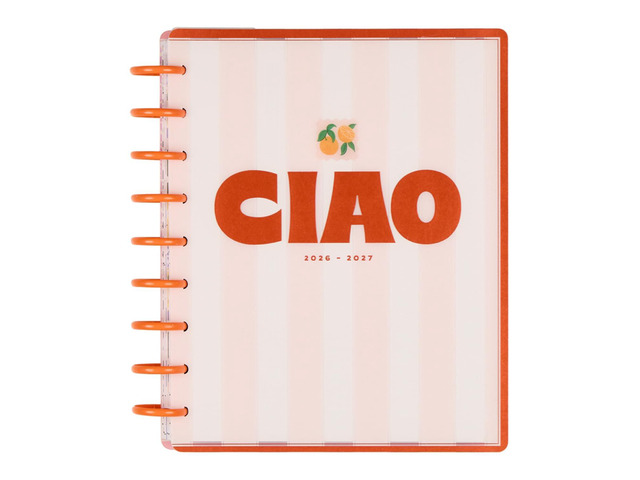 Happy Planner Disc-Bound Planner July 2026June 2027, Classic Size Includes 3 extra months and 2 sticker sheets, 7' x 9.25', Horizontal Layout,...