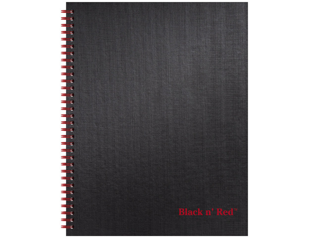 Notebook, Business Journal, 11' x 8-1/2', 70 Sheets, Ruled, Optik Paper, Scribzee App, Hardcover, Wirebound, (K67030)