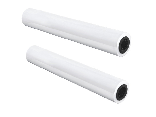 24' x 500' Plotter Paper 2 Rolls 3' Core Wide Format Paper, Engineering Rolls Printing on Wide Format Inkjet Printers