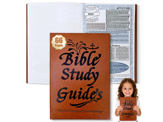 66-Page Bible Study Guides and Devotional Journal with Daily Scripture Quotes, Prayer Prompts, Cross-References, and Reflection Guides - A...