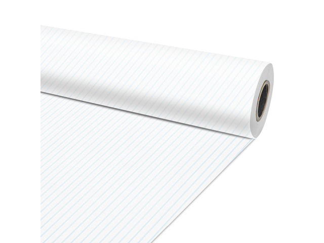 Lined Bulletin Board Paper Roll,14.8FTx47IN Large Reusable Waterproof Erasable Classroom Wall Background Backdrop,Fade-Resistant Fabric Wrapping...