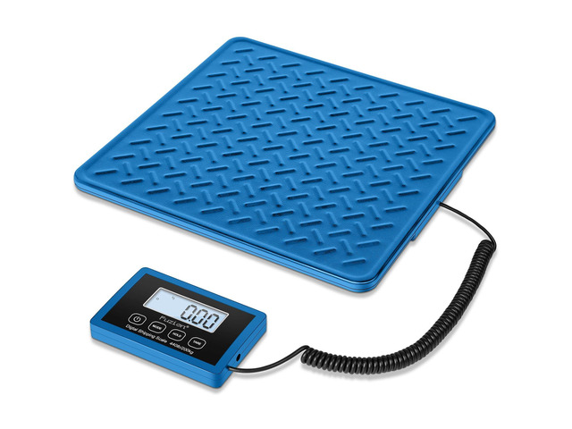 Shipping Scale, 440LB x 10g Postal Scale, Hold & Tare Function Durable Alloy Steel Platform, Heavy Duty Scale for Packages, Luggage, Large Floor...