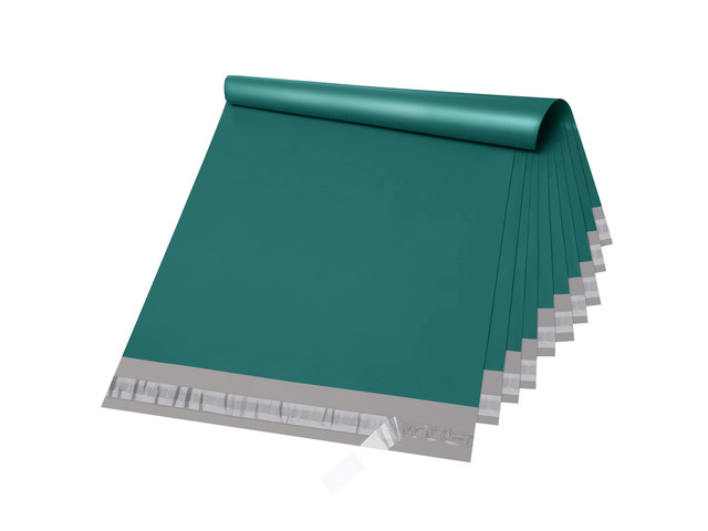 Poly Mailers 14.5x19' 100 Pcs,Large Shipping Bags for Clothing,Green Heavy Duty Self Seal Mailing Envelope,Durable Waterproof Packaging Mailer Poly...