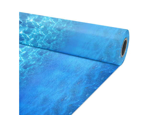 Ocean Sea Bulletin Board Paper Roll,14.8FTx47IN Large Reusable Waterproof Erasable Classroom Wall Background Backdrop, Fade-Resistant Fabric...