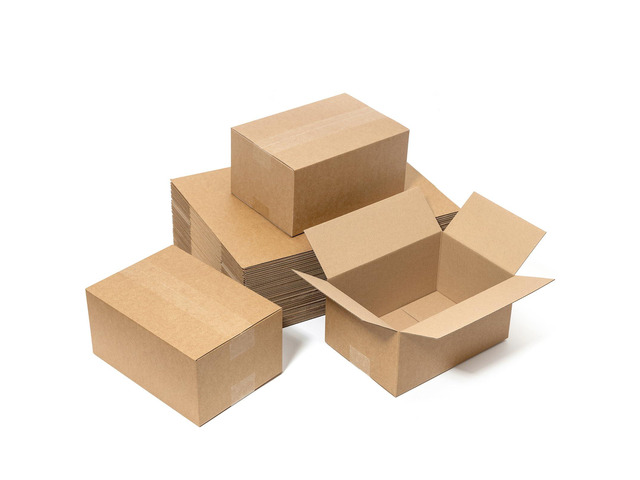 10x7x5' Shipping Boxes 50 Pack Corrugated Cardboard Box Brown 3 Layers, Bulk quantity, Packaging for Small Business, Mailer Mailing Packing Supplies