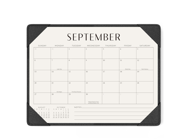 Desk Calendar 2026-2027 with Protective Mat 14'x10.5' Desk Pad Calendar From July 2026 to December 2027, Desk Blotter Calendar for Easy Planning,...