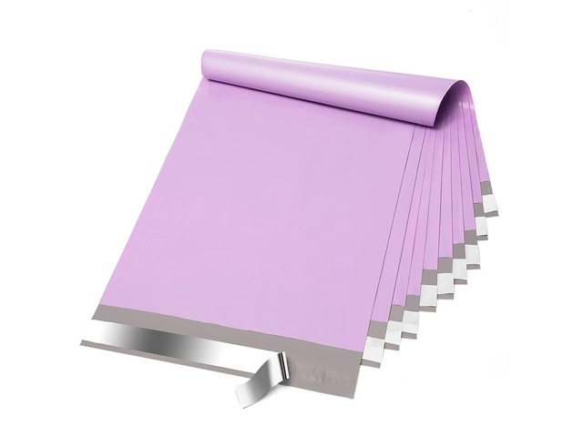 Poly Mailers 10x13' 200 Pack,Shipping Bags For Clothing,Light Purple Strong Adhesive Packaging Mailers Poly Bag,Waterproof Self Seal Mailing...