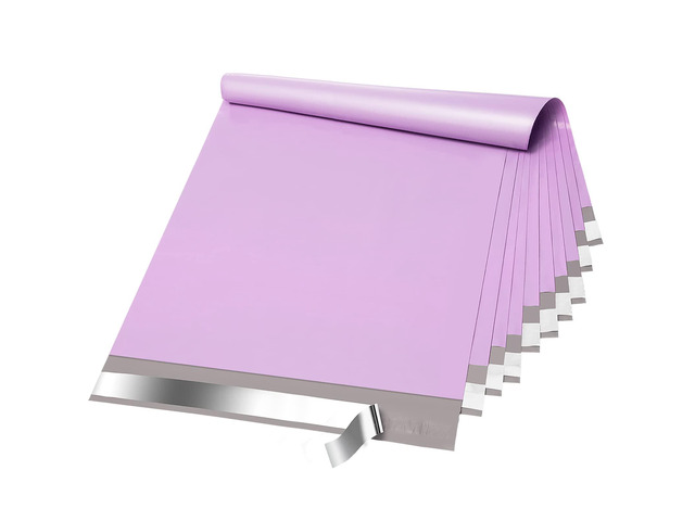Poly Mailers 14.5x19 Inch 100 Pack,Large Shipping Bags,Purple Waterproof Self Seal Mailing Envelopes,Strong Adhesive Packaging Mailers Poly Bag For...