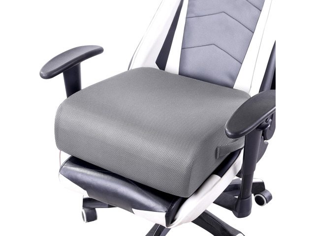 Extra Thick Chair Cushions,Office Chair Booster Seat Cushion to Raise Seat Height for Pain Relief,18 x 16 x 6 inch Non Slip Memory Foam Thick...