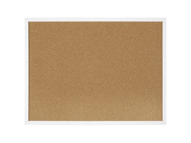 Small Cork Bulletin Board, 23 x 15.7 Inches Wall Mounted Pin Board Natural Corkboard, Office Home School Vision Board, Wall Mounted Photo Notice...