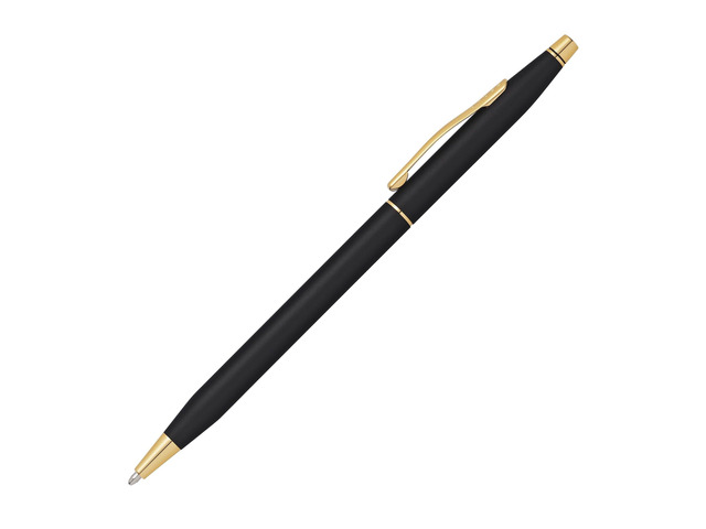 Classic Century Ballpoint Pen, Black & Gold, Medium Point, Black Ink Refillable Pen for Effortless Writing, Durable Construction, Premier...