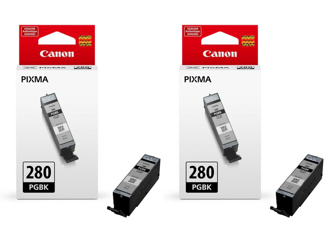 PGI-280 Genuine Pigment Black Ink Tank, Compatible with TR8520, TS9120,TS8120, TS6120, TS9521C/a, TS9520/a, TS8220, TS6220, TS8320, TS6320,...