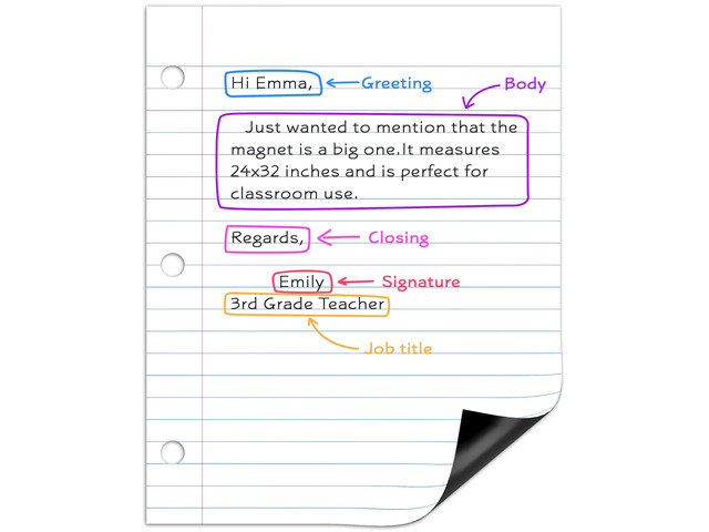 24 x 30 Giant Magnetic Notebook Paper For Classroom Elementary Classroom Must Haves for Teachers Elementary Dry Erase Magnetic Lined Paper for...