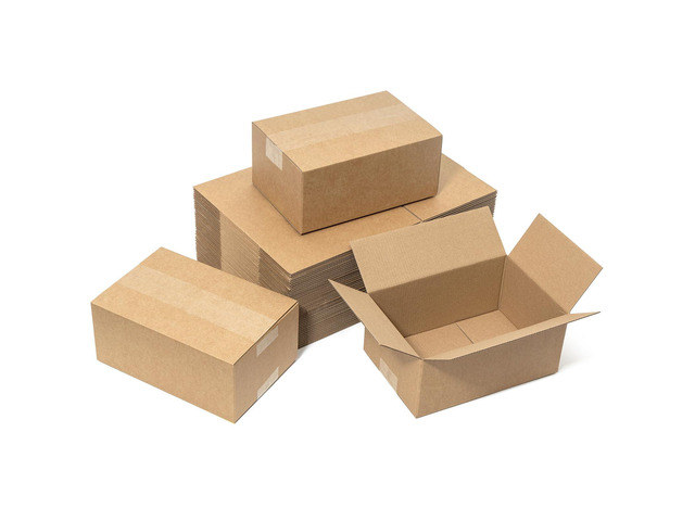 9x6x4' Shipping Boxes 50 Pack Corrugated Cardboard Box Brown 3 Layers, Bulk quantity, Packaging for Small Business, Mailer Mailing Packing Supplies