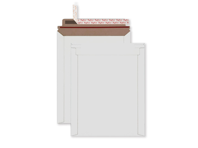 Rigid Mailers 30 Pack 9.25 x 11.75 inches White Self Seal Stay Flat Bulk Cardboard Kraft No Bend Mailers Peel and Seal for Document Photos Pictures...